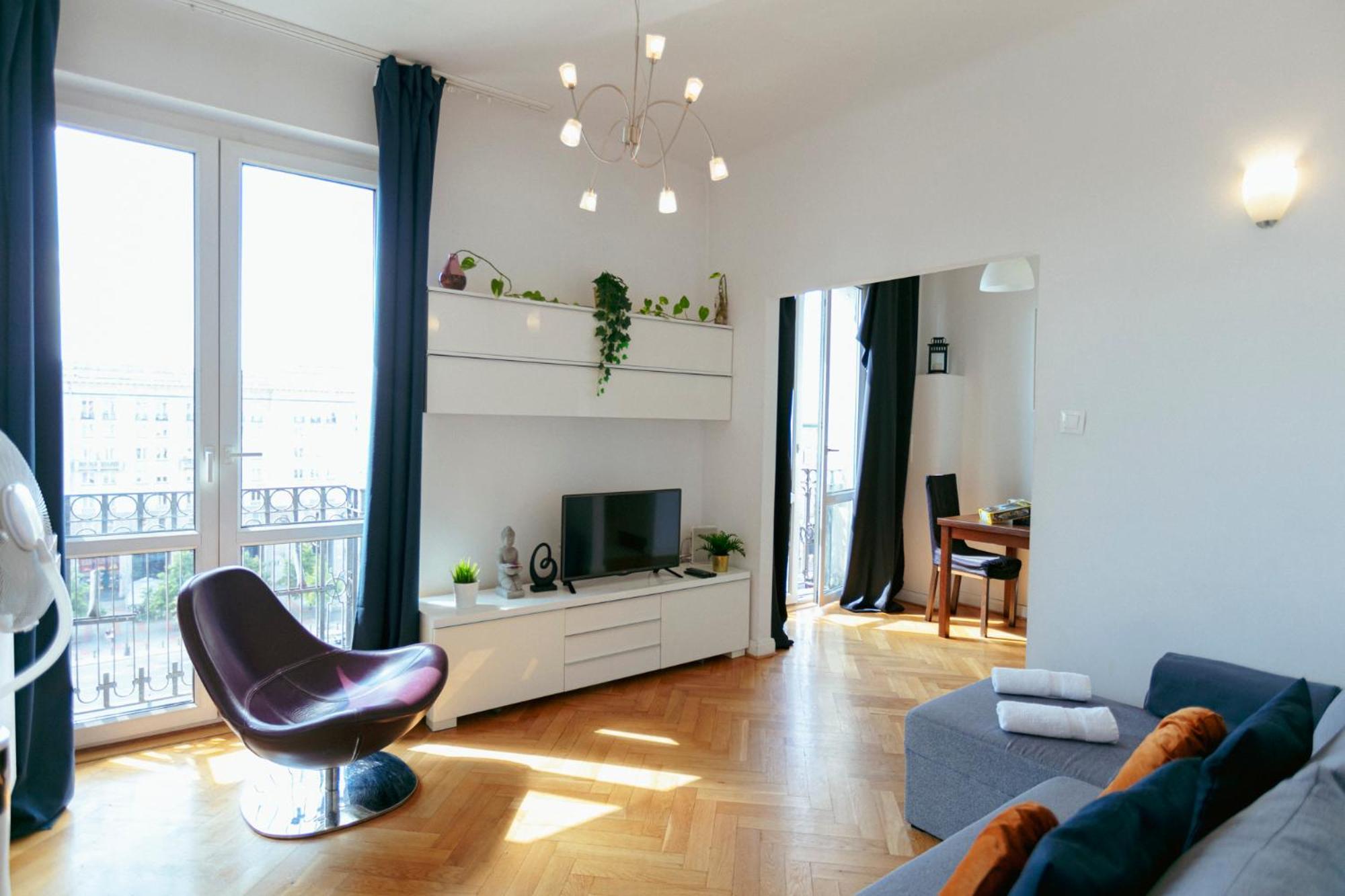 Plac Konstytucji 6 Grey - Bezplatny Garaz Podziemny - Free Parking - Apartament Dla 4 Osob Varšava Exteriér fotografie