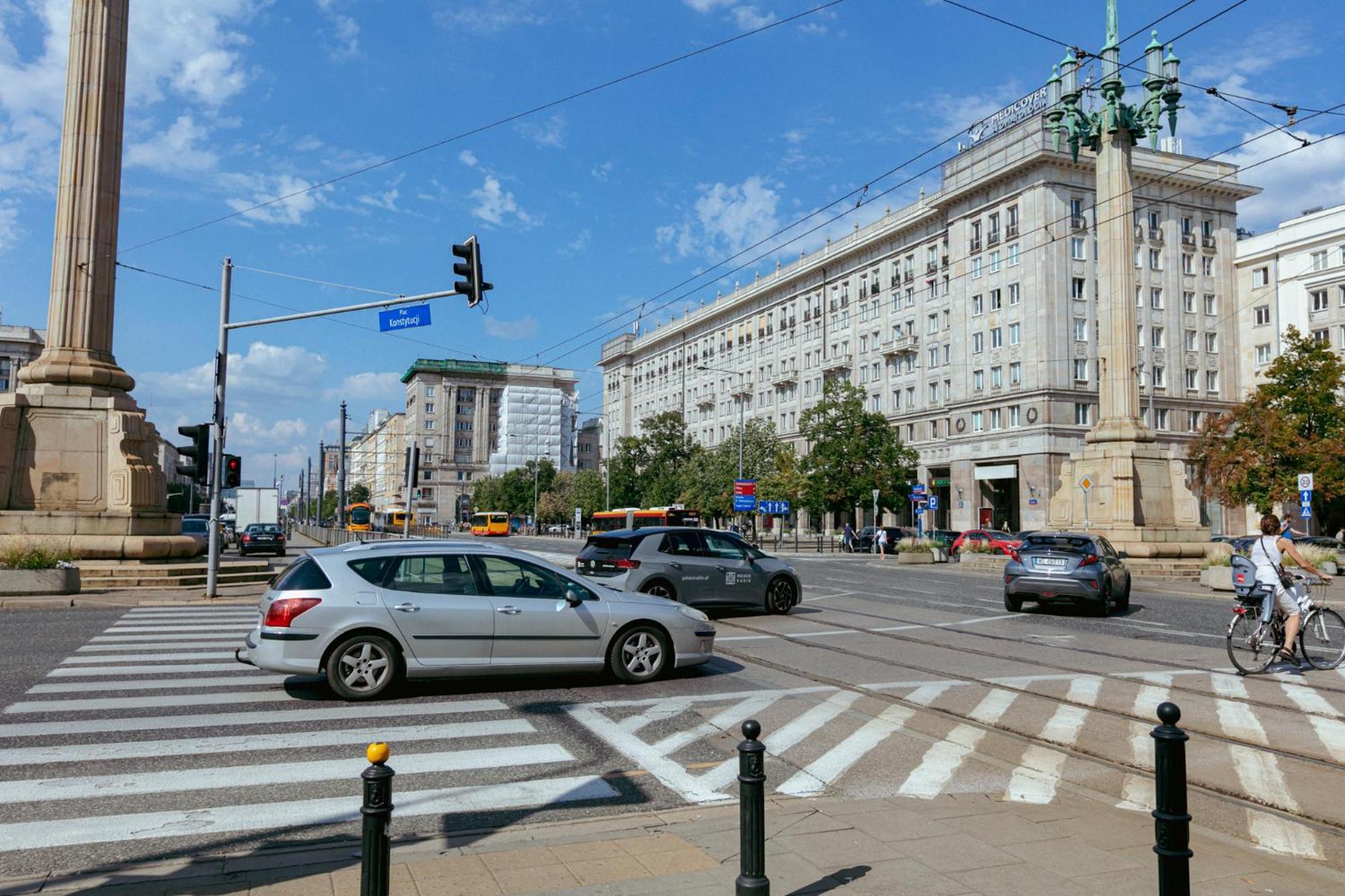 Plac Konstytucji 6 Grey - Bezplatny Garaz Podziemny - Free Parking - Apartament Dla 4 Osob Varšava Exteriér fotografie